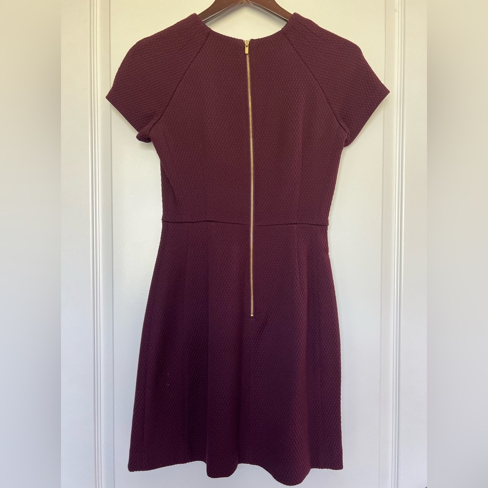 Banana Republic Deep Plum Midi Dress - Picture 2 of 4
